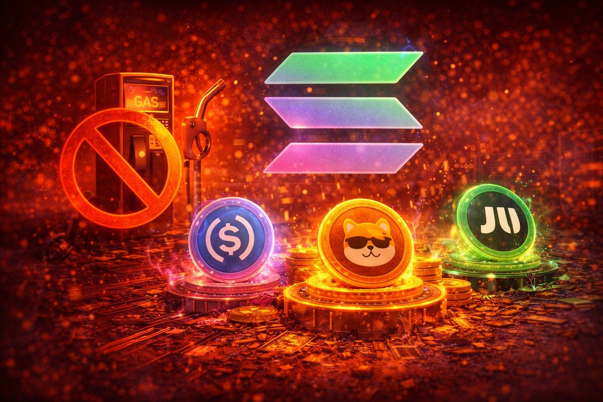 SOLANA PUSHES FOR GASLESS TRANSACTIONS Solana is moving toward gasless  transactions, allowing users to pay network fees in tokens instead of SOL,  a shift aimed at improving user experience, onboarding, and app-level