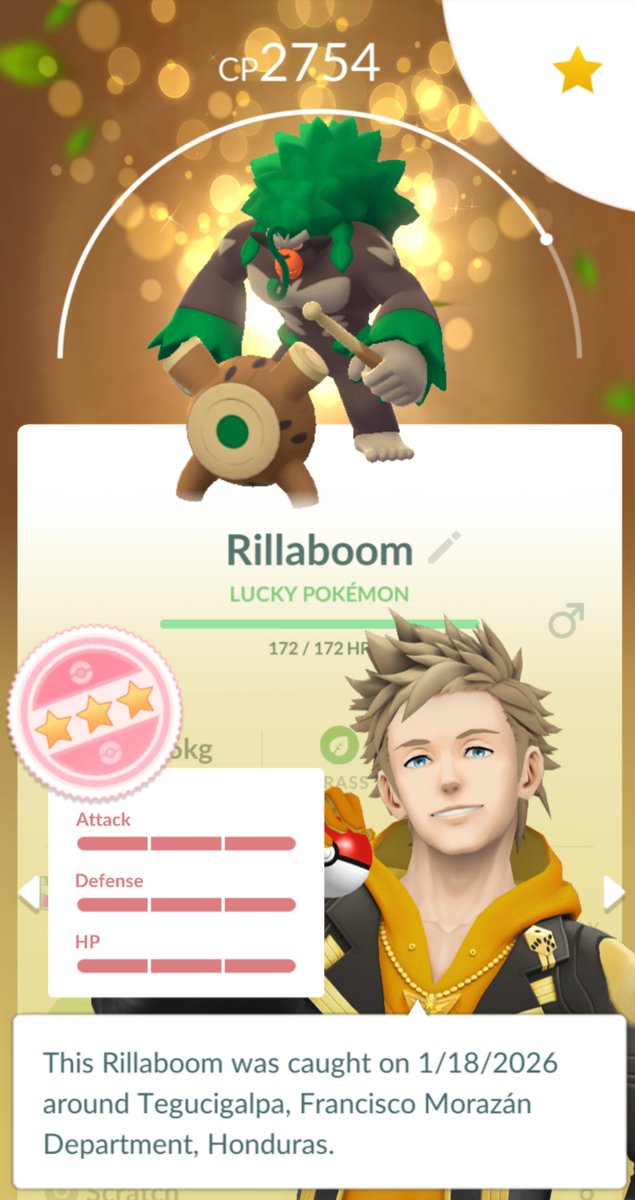 ShiroKisaragi_'s tweet photo. 🥳 💯 🥳 Grookey
#PokemonGO #ポケモンGO
#JanuaryCommunityDay https://t.co/BiGDfe6VMR