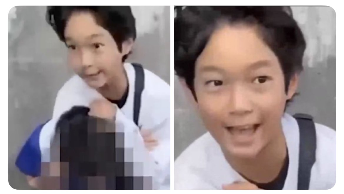 1852xx's tweet image. 【大阪小学生いじめ暴行事件】

福井まあや(中学生)は、小学生の首を絞めただけでなく、海にも突き落とす

殺人未遂をした、このいじめっ子の親は社長

こども家庭庁に、我が子のいじめ暴行動画を削除するよう依頼
↓
こども家庭庁からSNS側に削除依頼

これ、おかしくない？😡