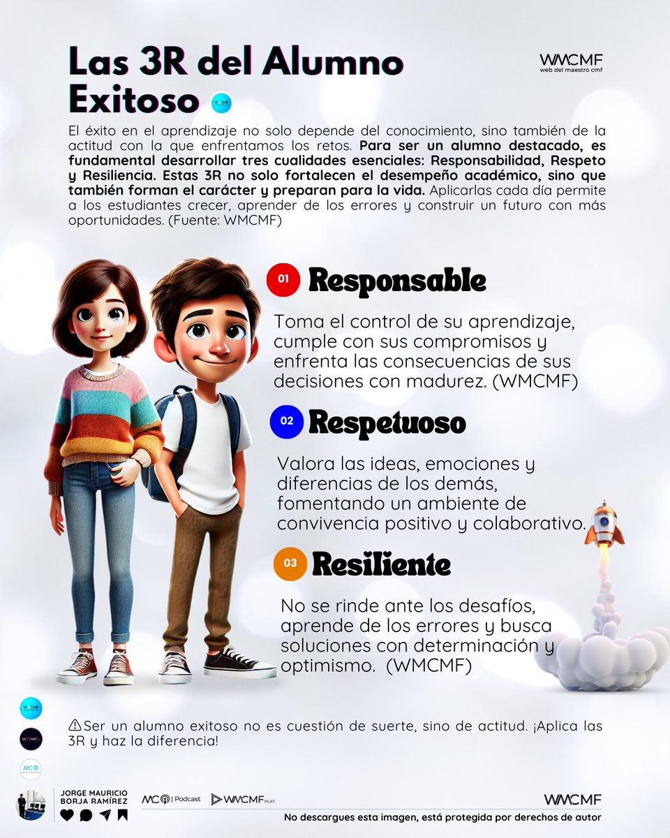 cmf_w's tweet photo. Las 3R del Alumno Exitoso. Enlace: https://t.co/L8VbXI1tFw https://t.co/gf0PL8taLE
