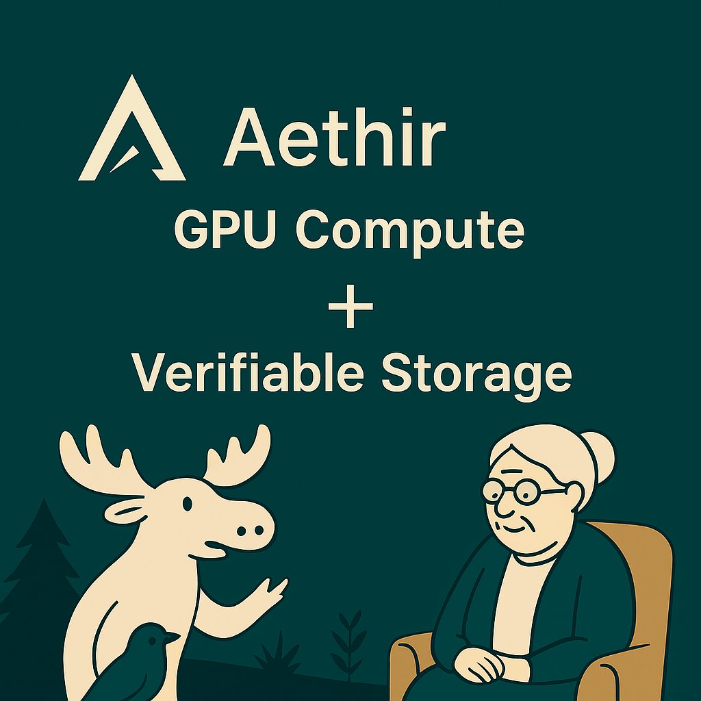 asep_mhmd's tweet photo. AI builders need two things: GPU compute and verifiable storage. Aethir + DataHaven deliver both—finally, a complete stack for decentralized, scalable, and transparent AI. No more patchwork infrastructure.

@DataHaven_xyz @AethirCloud https://t.co/WxoWXoCjs6