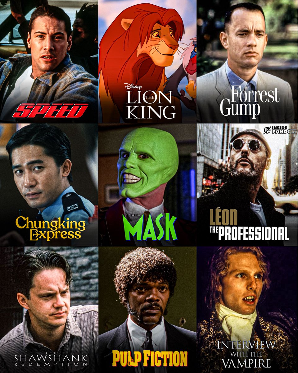 1994 was a legendary year for cinema.🎬

What’s your favorite movie from that year?