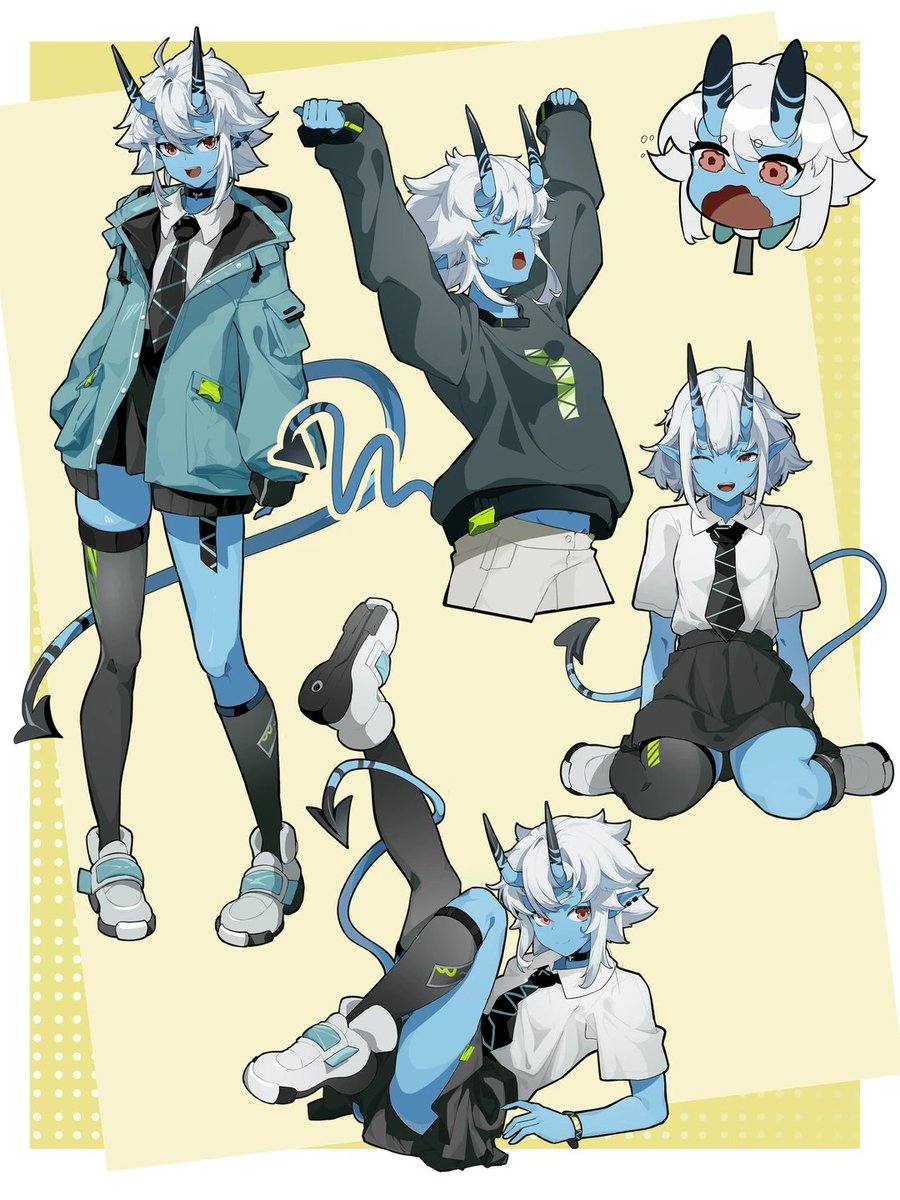 蒼角ちゃん、誕生日おめでとうございます！👹 ＼ 作者様：制冷zhil