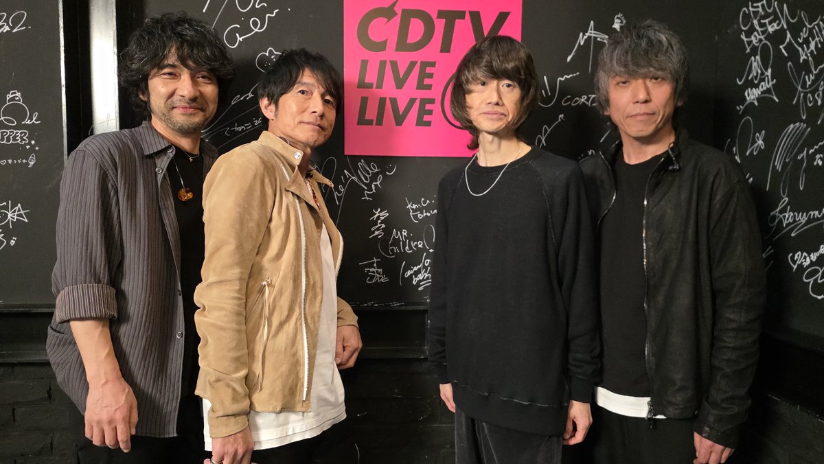 #CDTVライブライブ
今夜も激アツLIVEをお届け❤️‍🔥⚡️
本番直前ショットで実況中だよ📸

このあとは
#MrChildren が登場！

1月18日(日)スタート日曜劇場『リブート』主題歌
「Again」をフルサイズでテレビ初披露✨

#CDTV
#TBS