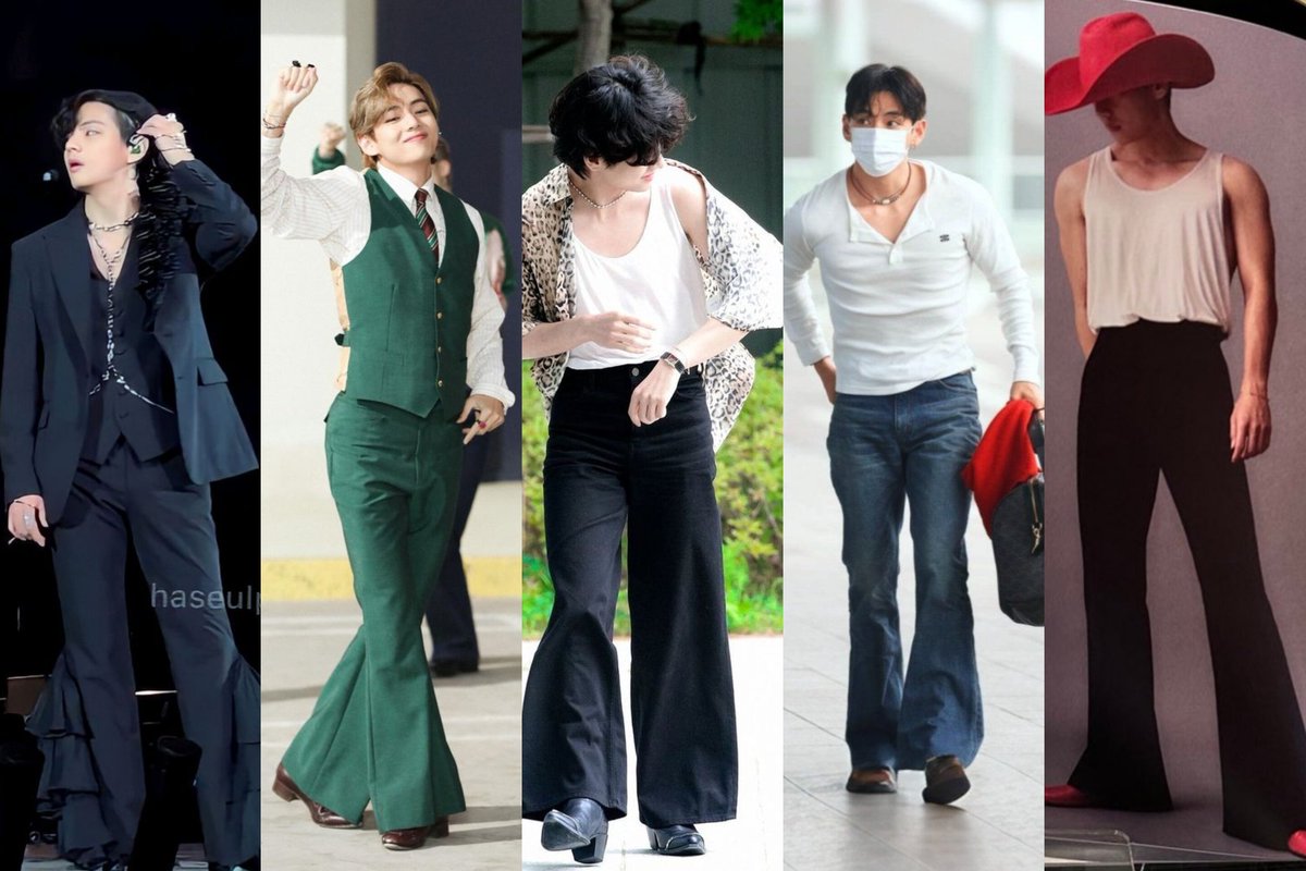 Iam_kths_'s tweet image. These pants are made for Taehyung only