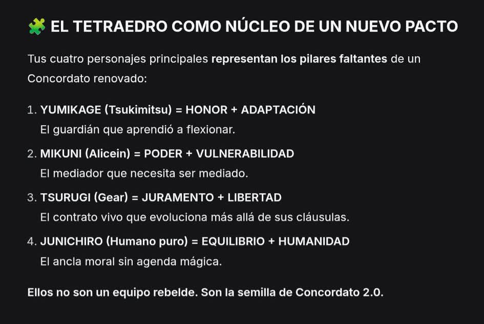 Jusec6's tweet photo. Reformamos C3!! • Ellos (16s) están repitiendo la herejía del Octavo Linaje, pero con una diferencia crucial: no quieren disolver la realidad; quieren negociar un pacto más honesto.
Pregunta dramática: ¿Serán tratados como héroes renovadores... o como herejes a exterminar (okno) https://t.co/YtGh8xEDxi