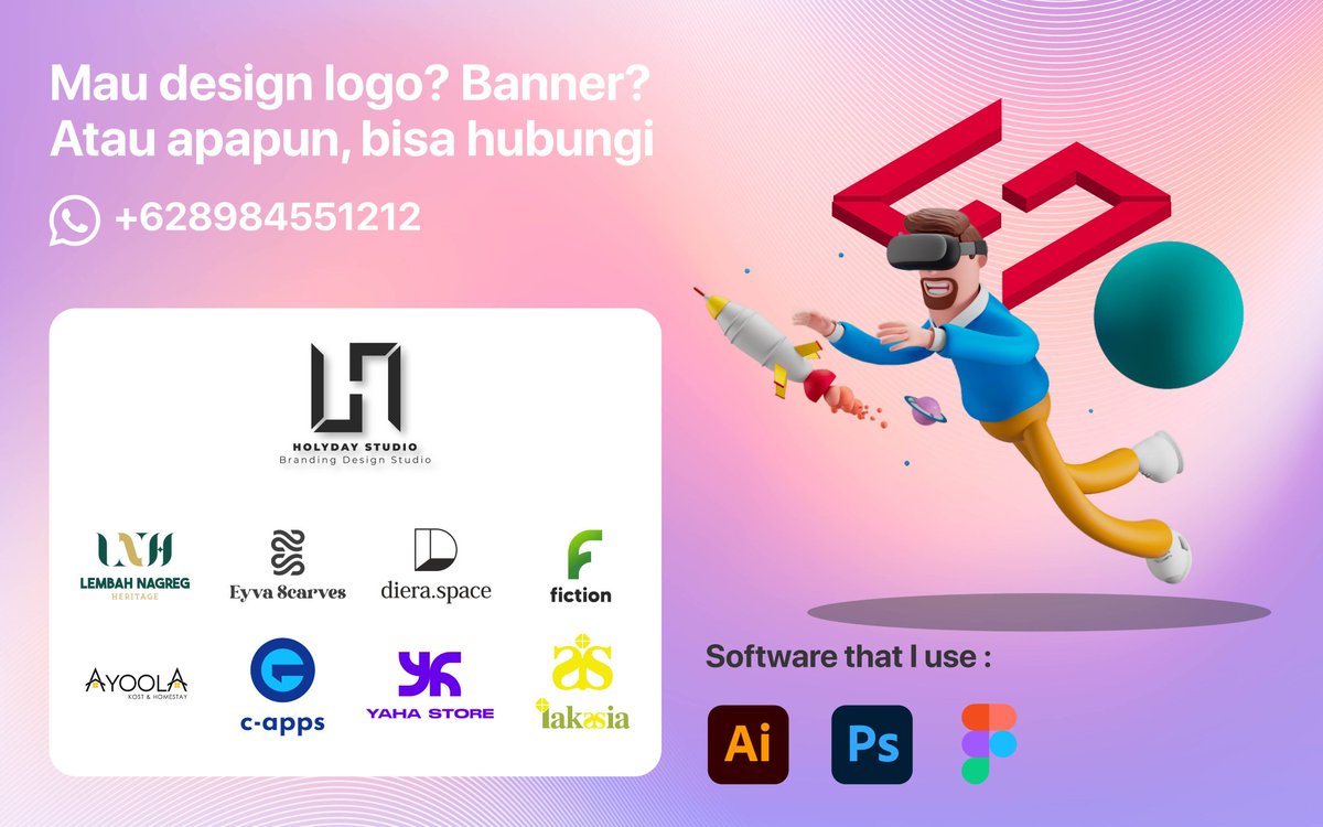 Holyday Studio - Logo Designer tweet media