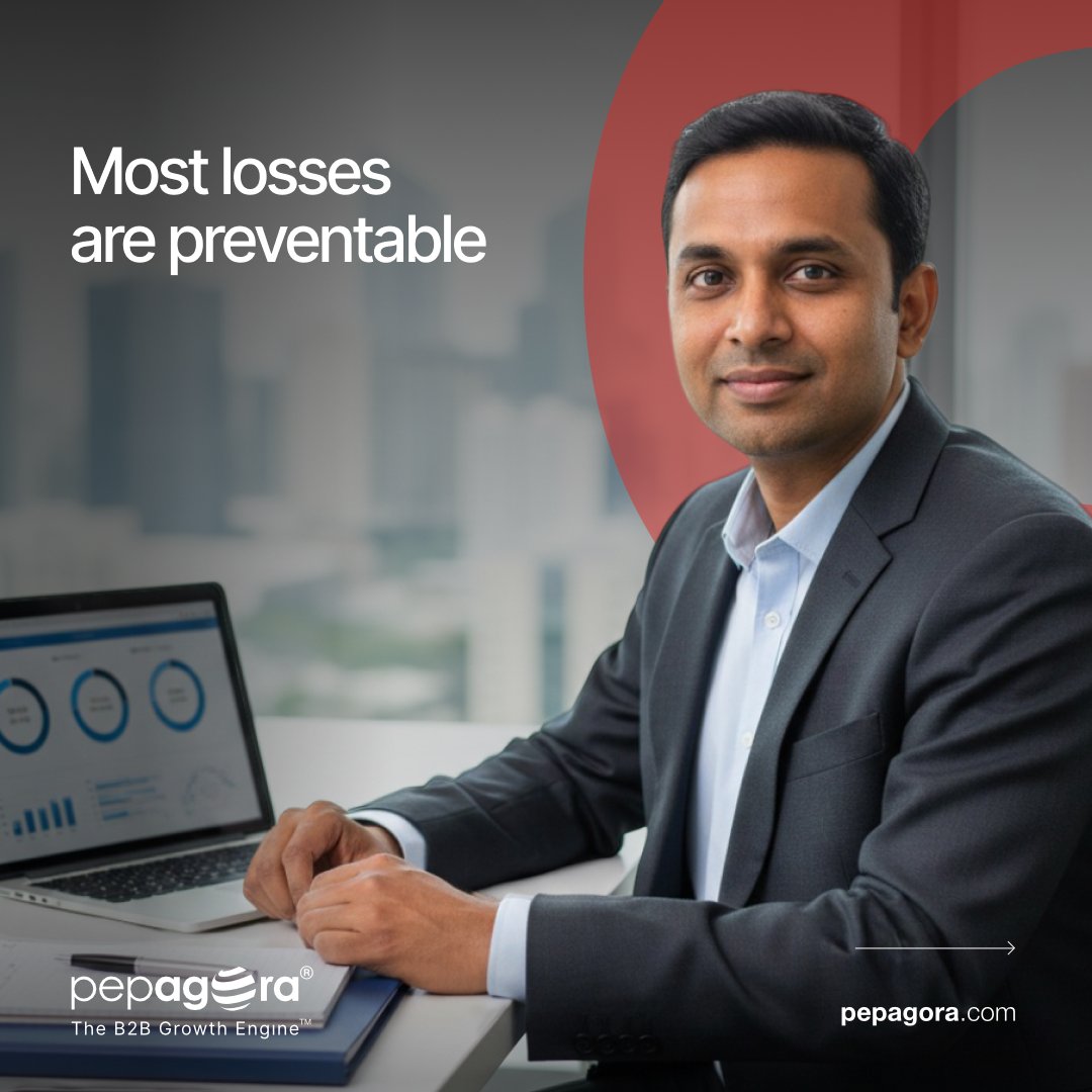Pepagora's tweet photo. ₹12,000 crore lost to business fraud. 67% of companies already impacted.

Reduce risk. Build credibility. Protect margins.

Start trade only with verified partners: https://t.co/sDRC50p7u5 

#TradeSafety #FraudPrevention #B2BFraudStats #VerificationMatters #Pepagora https://t.co/x2fohfwTx2