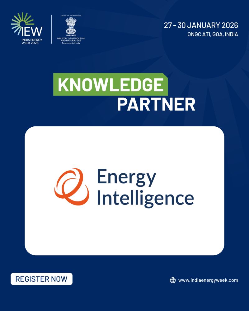 energyintel's tweet image. 🚨 Energy Intelligence is a media partner for #IndiaEnergyWeek 2026 | 27–30 Jan, Goa. 

🎤 Catch Colby Connelly moderating a leadership panel on 28 Jan.

👉 Join the conversation in Goa: 🔗 bit.ly/4bne4yU
⏳ Don’t miss our event insights: 🔗 bit.ly/4sKeFRp