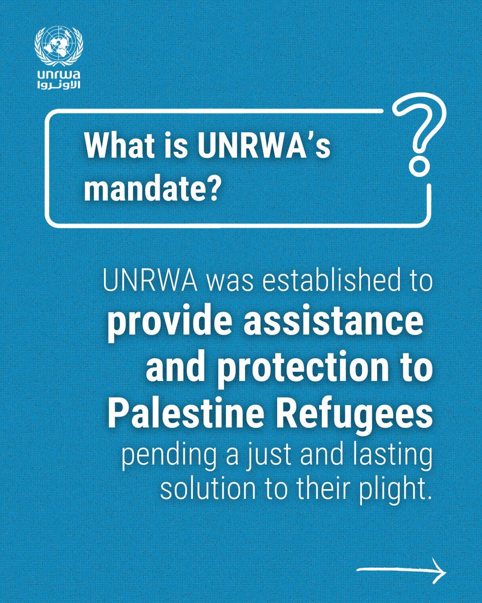 UNRWA tweet media
