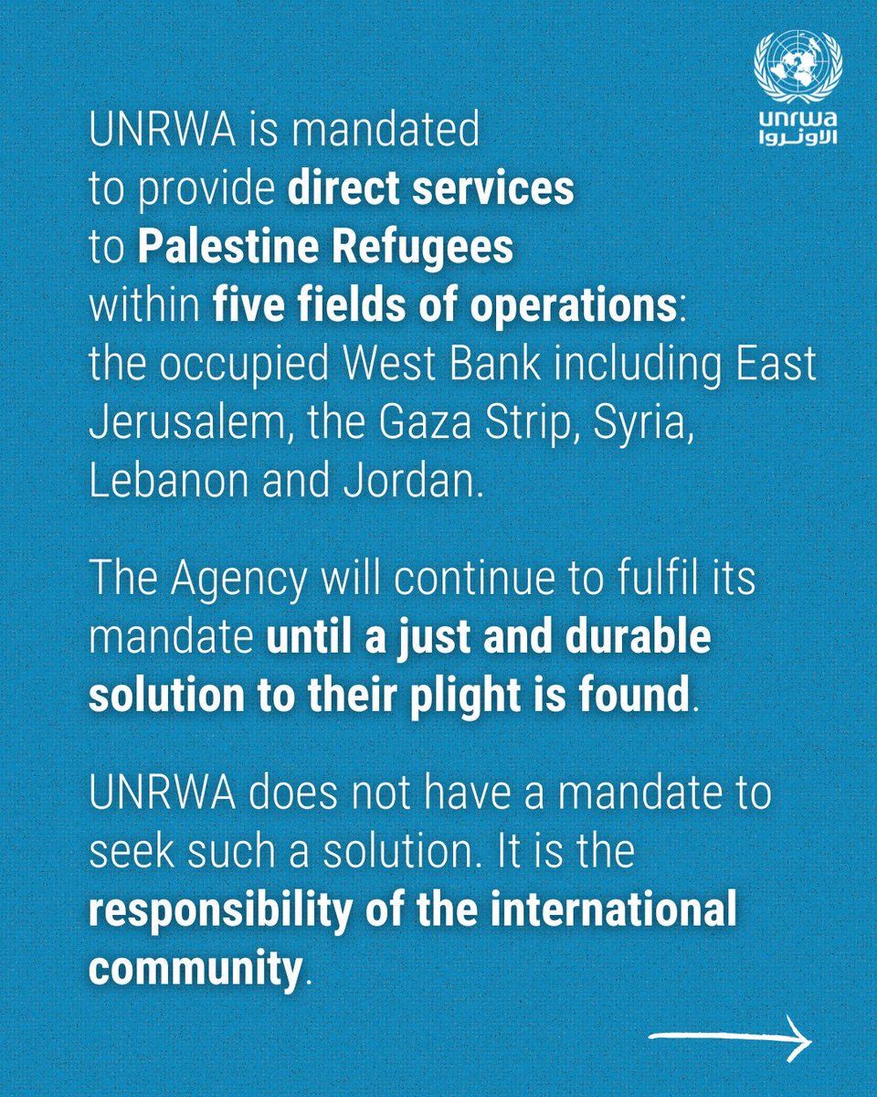 UNRWA tweet media