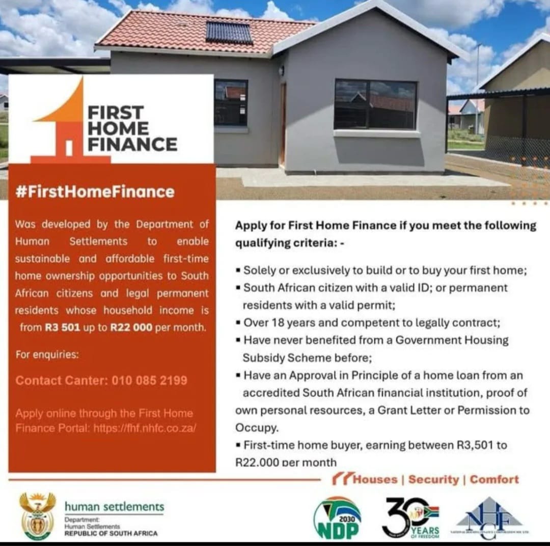 🏡 Own your first home with confidence! First Home Finance is a once-off ...
