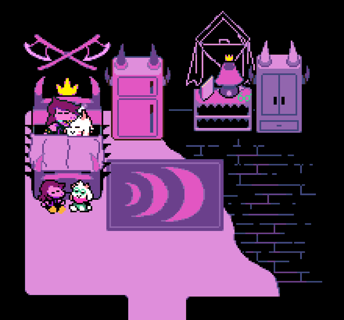 ThatEnbyIHate's tweet image. still on a ralsusie kick

#deltarune #ralsusie