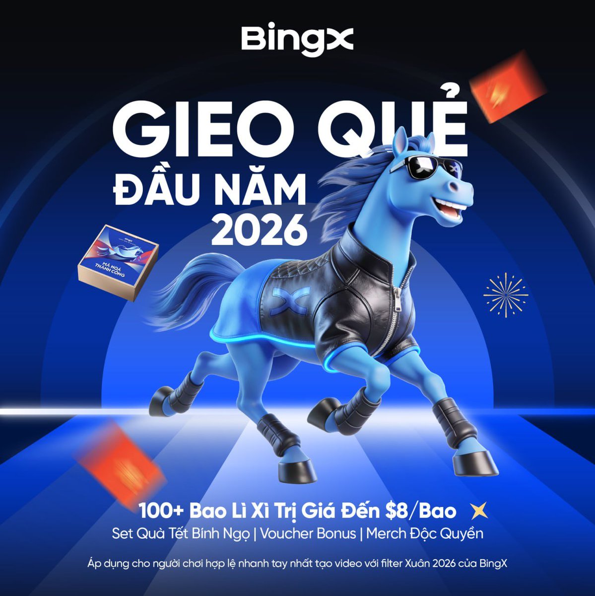 HyperGems_Lab's tweet image. Lướt TikTok mấy hôm nay thấy BingX có cái filter Gieo Quẻ Đầu Năm – Mã Hóa Crypto 2026, anh em nào rảnh rảnh có thể vào chơi thử cho vui đầu năm, lại còn có cơ hội nhận lì xì.

 🔗 Filter ở đây: vt.tiktok.com/ZSHofYBbcUqGa-…

🗓  Thời gian: 17/01 – 08/02/2026

Quà tặng…