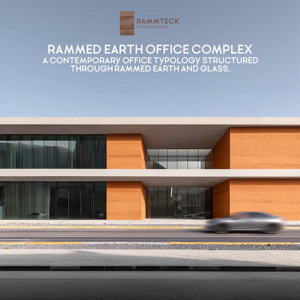 RAMMTECK's tweet image. By Rammteck International, the project demonstrates how traditional construction techniques can be elevated through contemporary detailing and precision engineering.
 
Rammteck.com
 
#eartharchitecture #sustainableconstruction #sustainablearchitecture #vision2030