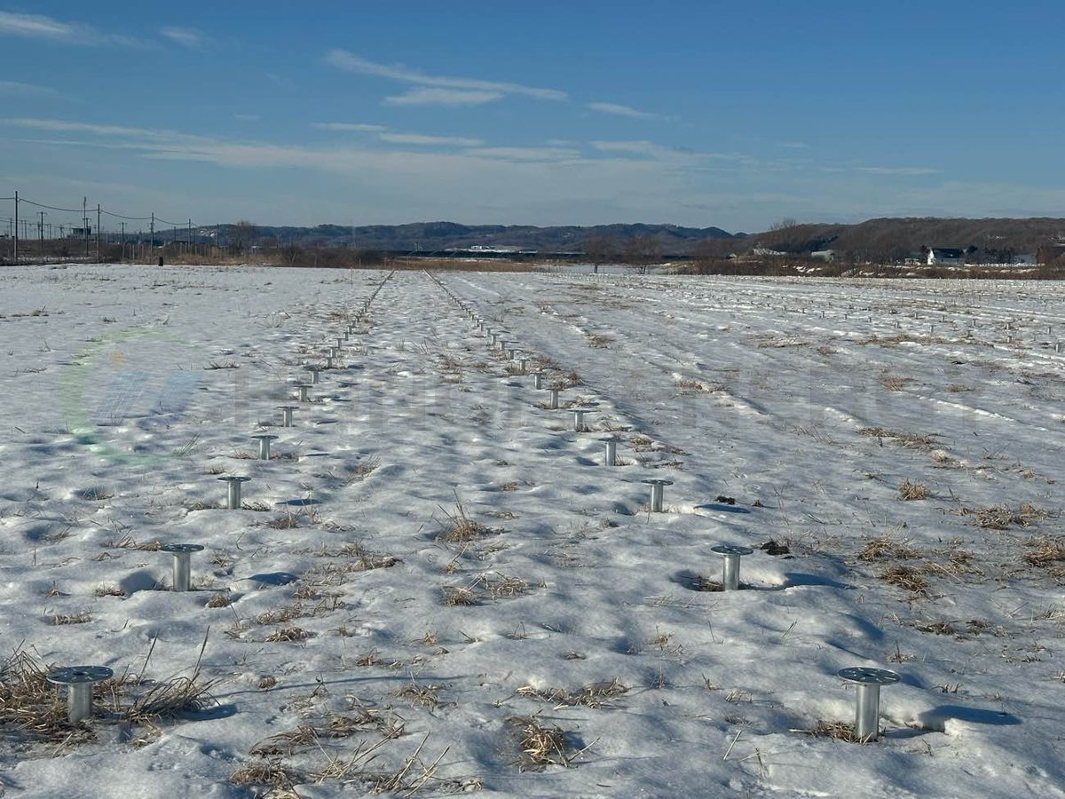 Jimmywdz's tweet image. 🏗️4MW High-Voltage Solar Project Update!
We're thrilled to share progress from a challenging high-snowfall region—pile foundation work is advancing smoothly! ☀️❄️
🗨️Whatsapp: wa.me/8618759576965
🗨️Website: honorenergys.com
#screw #solarmount