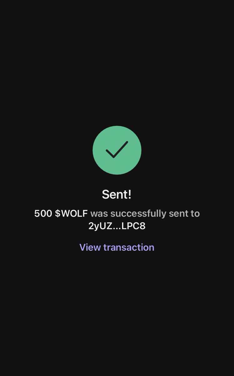 WolfXsolana1's tweet image. Drop your Solana $SOL address below &amp;amp; RT 👇

Every wallet gets 100,000,000 $WOLF

Must follow @WolfXsolana1 

Check your Wallet in 2 h ! ⏰

#Solana #SolanaAirdrop