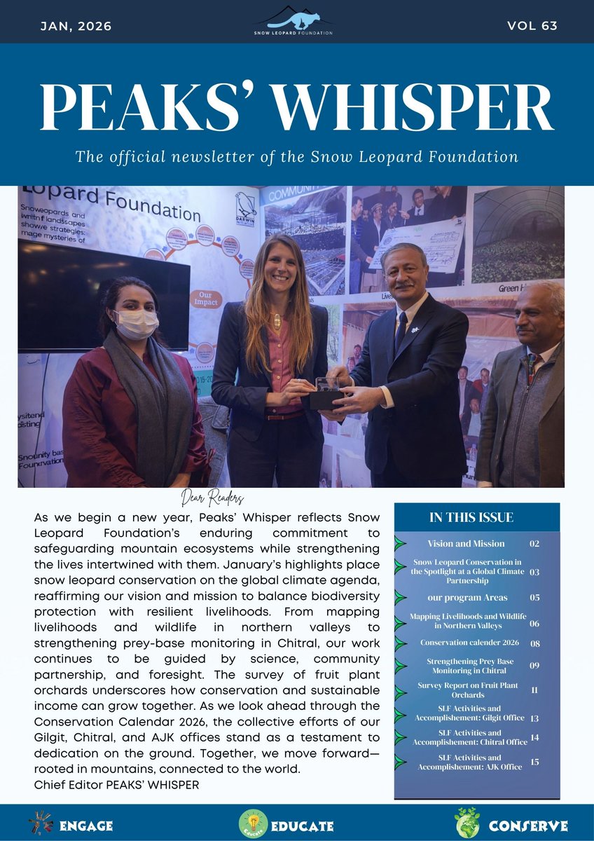 Snow Leopard Foundation tweet media