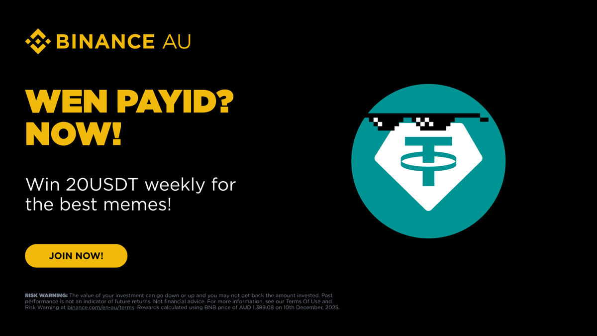 Binance Australia tweet media