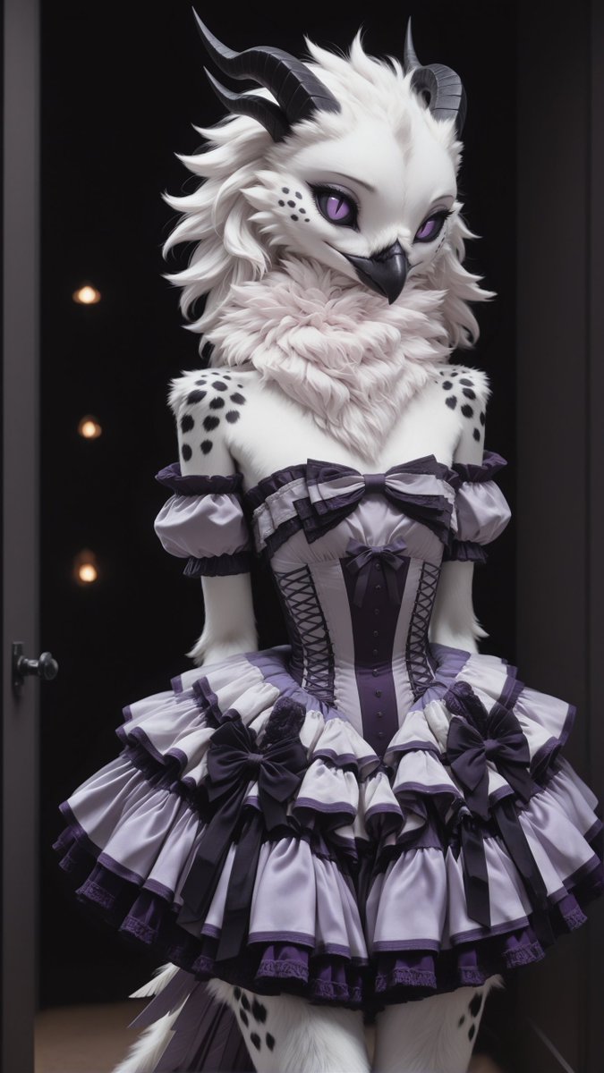 some more fashion..#furryai #AIart︎ #AIArtistCommunity  #furrygirl