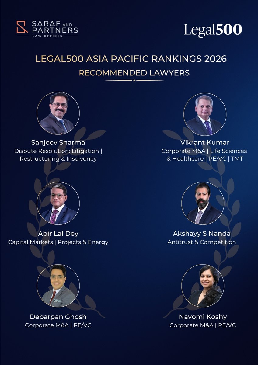 Saraf and Partners tweet media