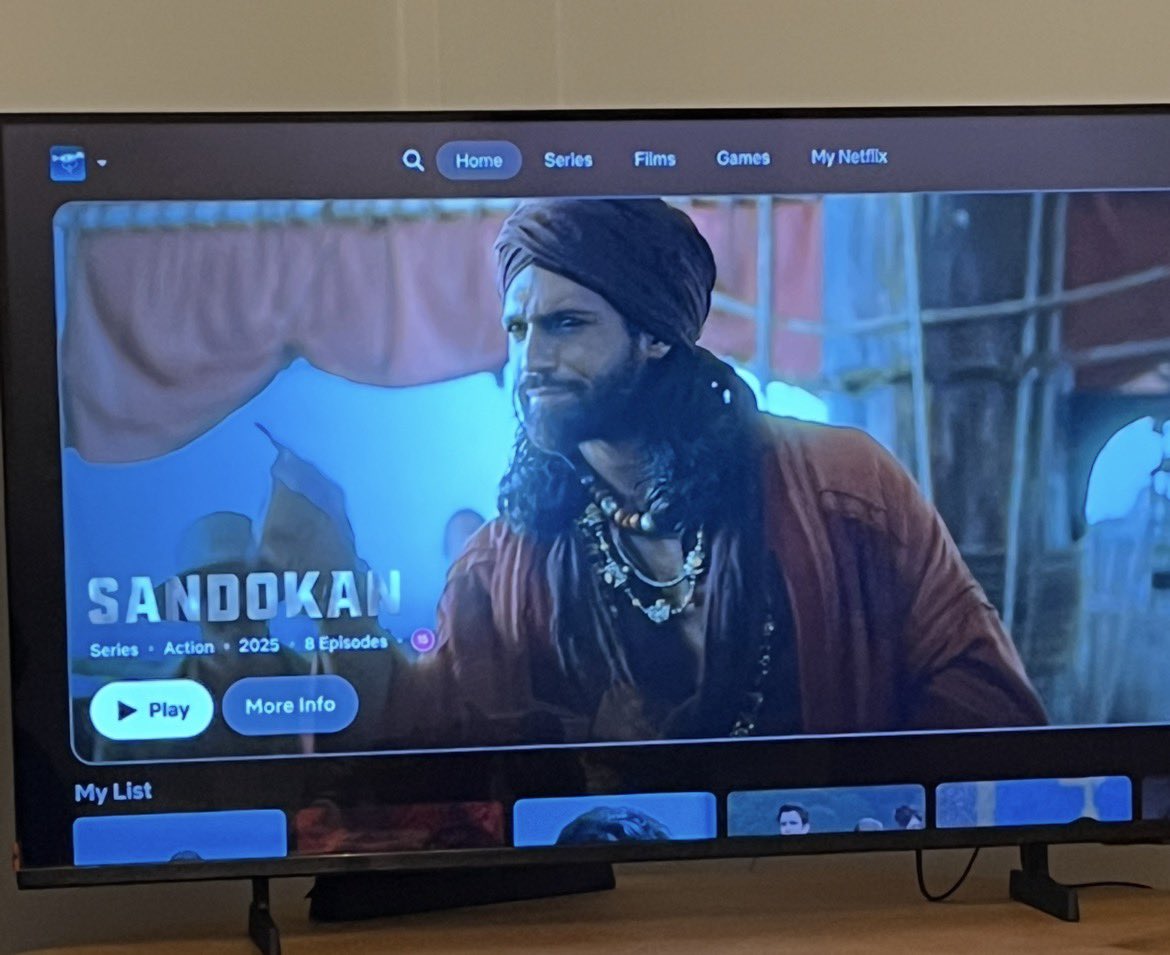 🇬🇧 🇺🇸 🇨🇦 🇮🇪  an Whole Latin America 📺 | Netflix - #Sandokan starring #CanYaman is now available on the platform. 😀