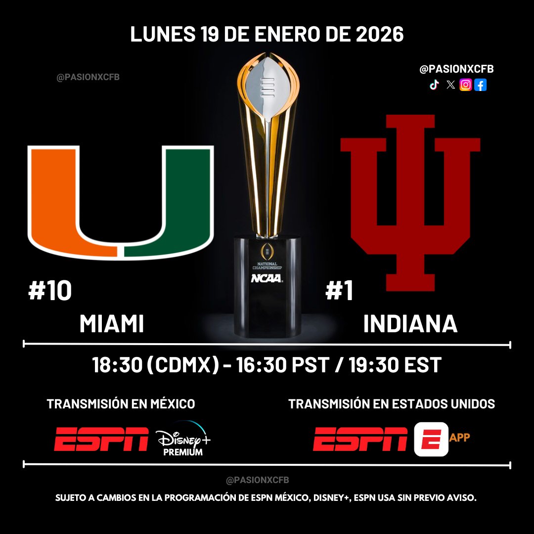 Pasión X College Football tweet media