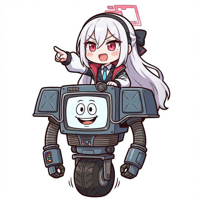 なぜか思いついたんだが
自由意志をよしとするロボットと
自由意志がないことを理解しながら誰にでもイエスと答える陽気なロボット
ブルーアーカイブのケイと
falloutのイエスマン

#ブルーアーカイブクロスオーバー 