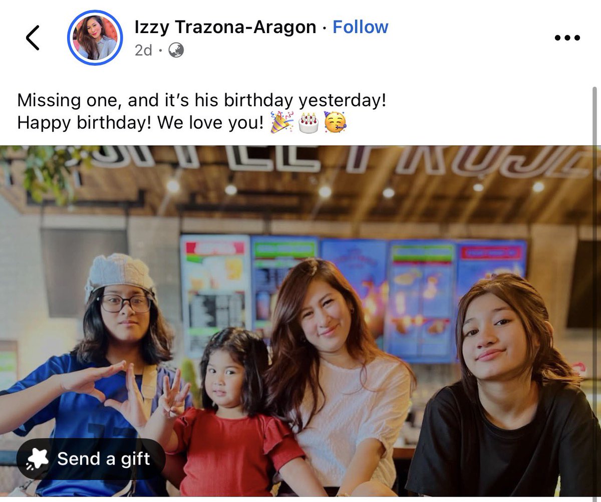 Transphobic talaga yang si Izzy Trazona no?! Di na nirespero anqk kahit sa birthday.