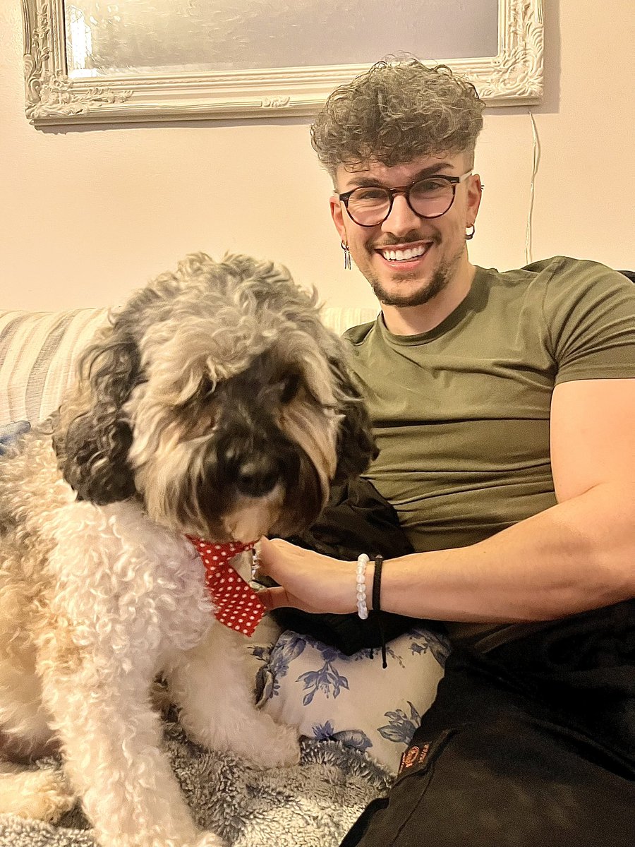 Malcolm & Baby Dog tweet media