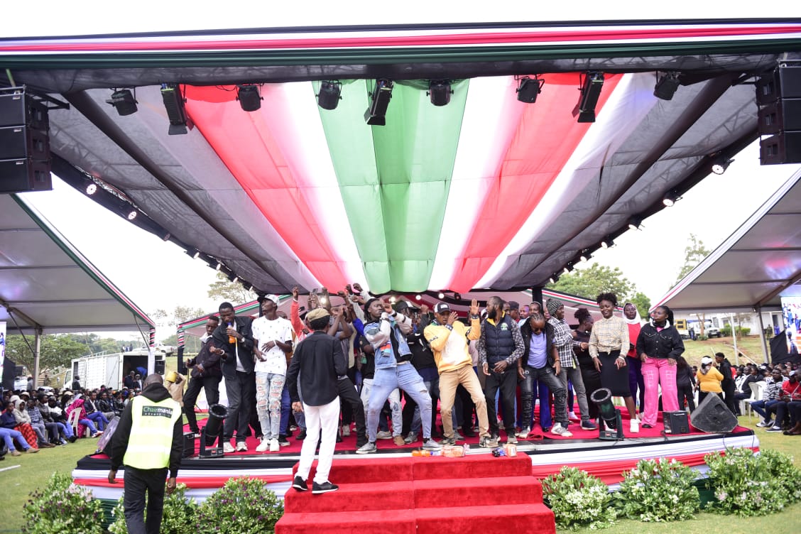 MSEA_Kenya's tweet photo. 📌 Kasarani Stadium is alive with energy and anticipation as youth arrive in high spirits, ready to welcome the Chief Guest, H.E. Dr. William Ruto, President of the Republic of Kenya, for the NYOTA Business Start-Up Capital Disbursement.

Through the NYOTA Project, youth across Kenya are accessing tailored support to start, strengthen, and sustain their businesses, unlocking opportunity, resilience, and long-term economic participation.

#EmpoweringMSEs
#KuzaImarishaEndelezaVijana
@NYOTA_Kenya @SusanAMangeni
@CoopsandMSMEs @MSMEs_KE @WorldBankKenya @NSSF_ke  @NYC_YouthVoice @SusanAMangeni @DrOparanya
@moyasa_ke