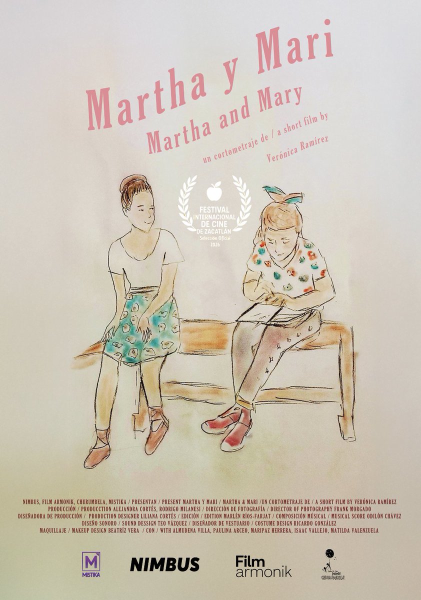 ¡ <a href="/MarthayMari/">Martha y Mari</a> llega al Festival Internacional de Cine de Zacatlán! 🇲🇽

📣Nos complace informar que <a href="/MarthayMari/">Martha y Mari</a> forma parte de la Selección Oficial del Festival Internacional de Cine de Zacatlán en el programa “Mexicano”.