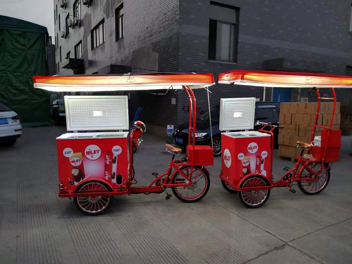 solarcoolershub's tweet image. Solar Ice Cream Tricycle Cart 🍦☀️
Solar powered, zero fuel cost.
Perfect for mobile ice cream vending anywhere.

Whatsapp: 86-15757277513
#solarfreezer #dcrefrigerator #fridge #tricycle