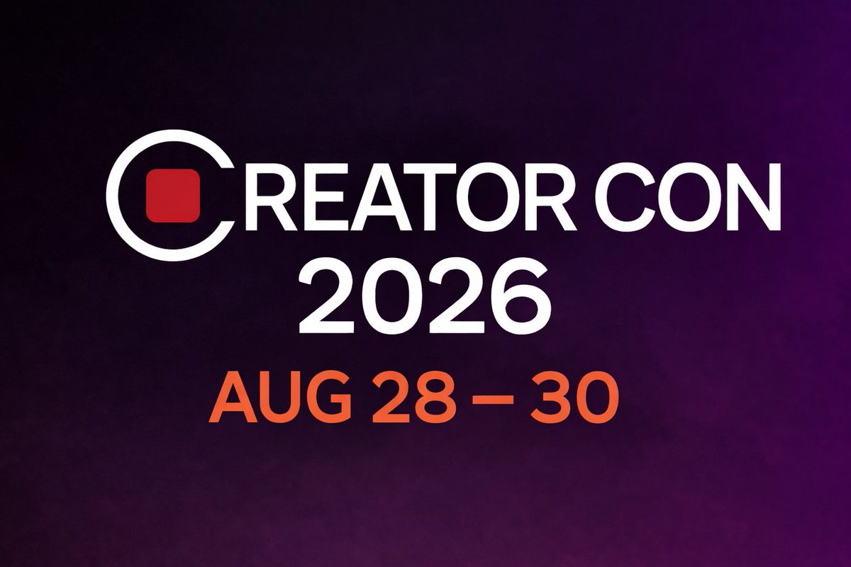Creator Con Canada Aug 28-30 tweet media