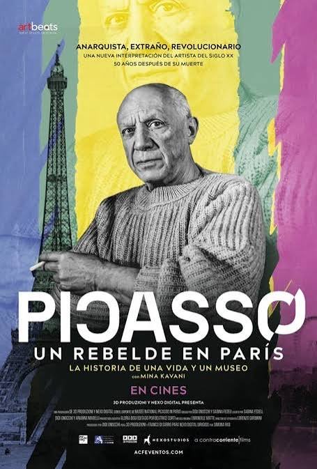 Rambladelart's tweet image. Avui dilluns, una nova sessió d’art en el cinema amb PICASSO, Un rebelde en París. I és dia de l’espectador. Totes les entrades a 5€. Es piden adquirir a rambladelart-cambrils.com