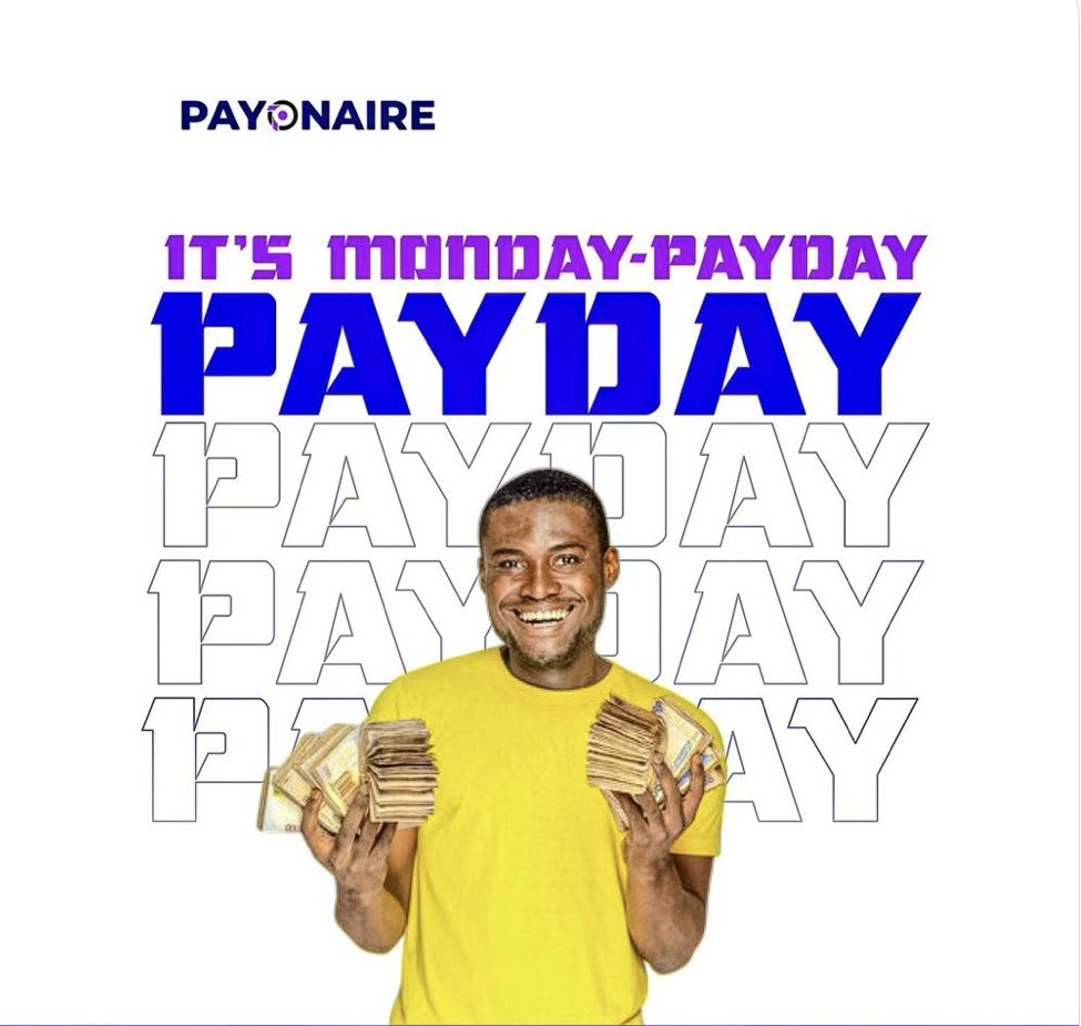 “<a href="/payonaire_/">Payonaire</a> payday 🥹💸 Little reminder that dreams pay back when you don’t give up ✨🤍”