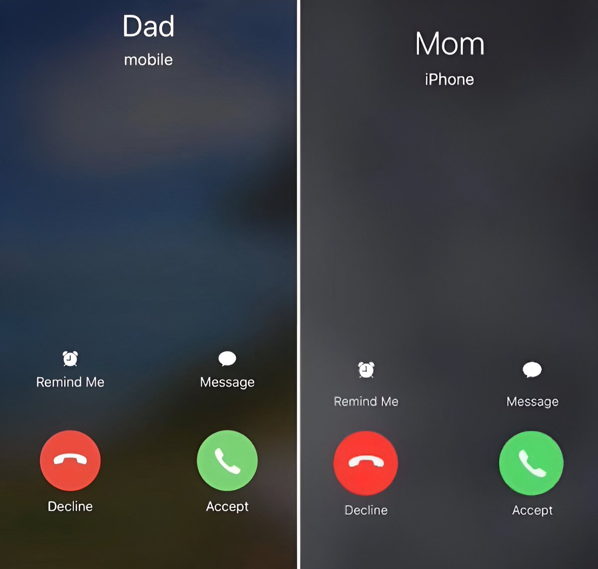 lunarfq's tweet image. If you still receive both these calls, you are the luckiest person in the world. Be thankful, alwayyyyyyyys.