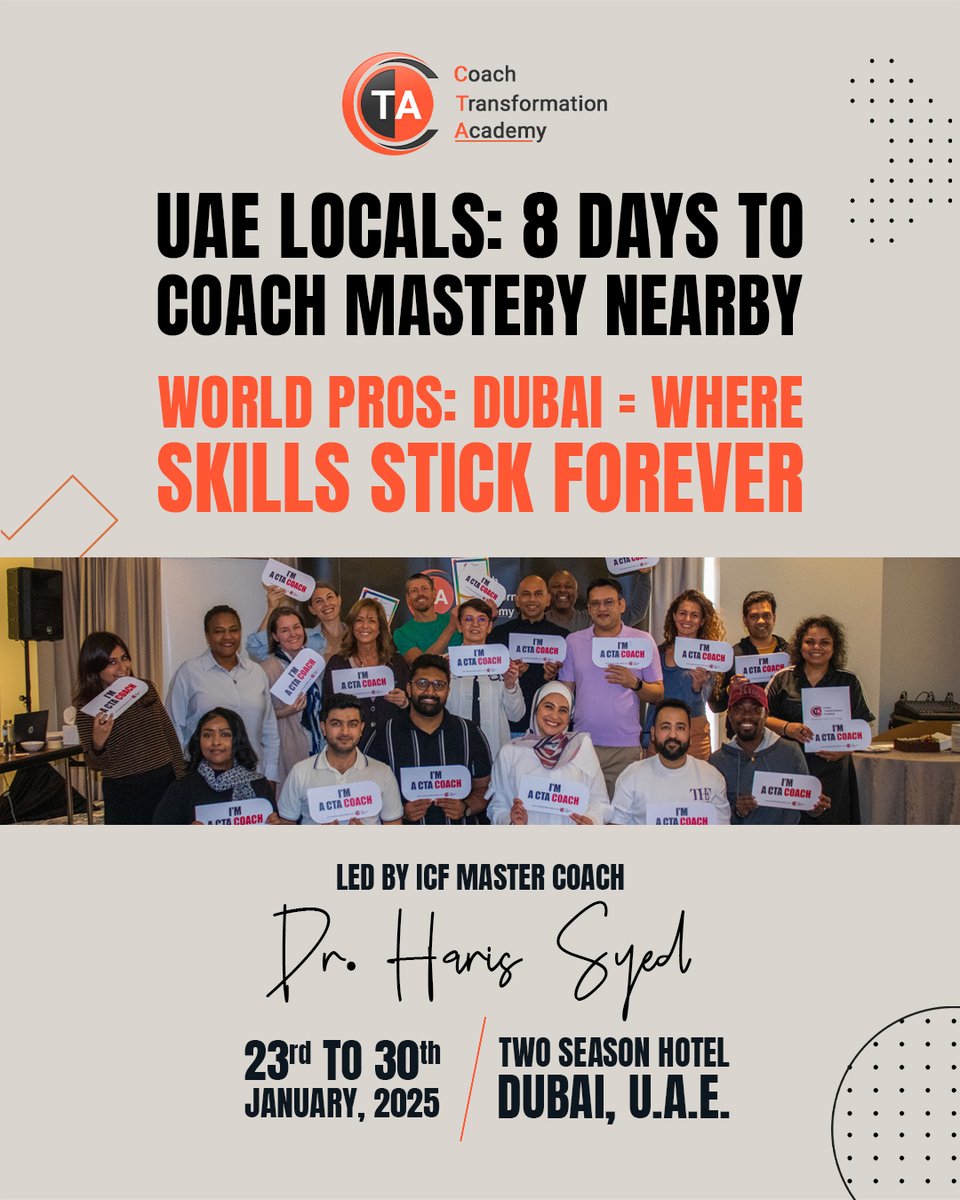 Coach Transformation Academy tweet media