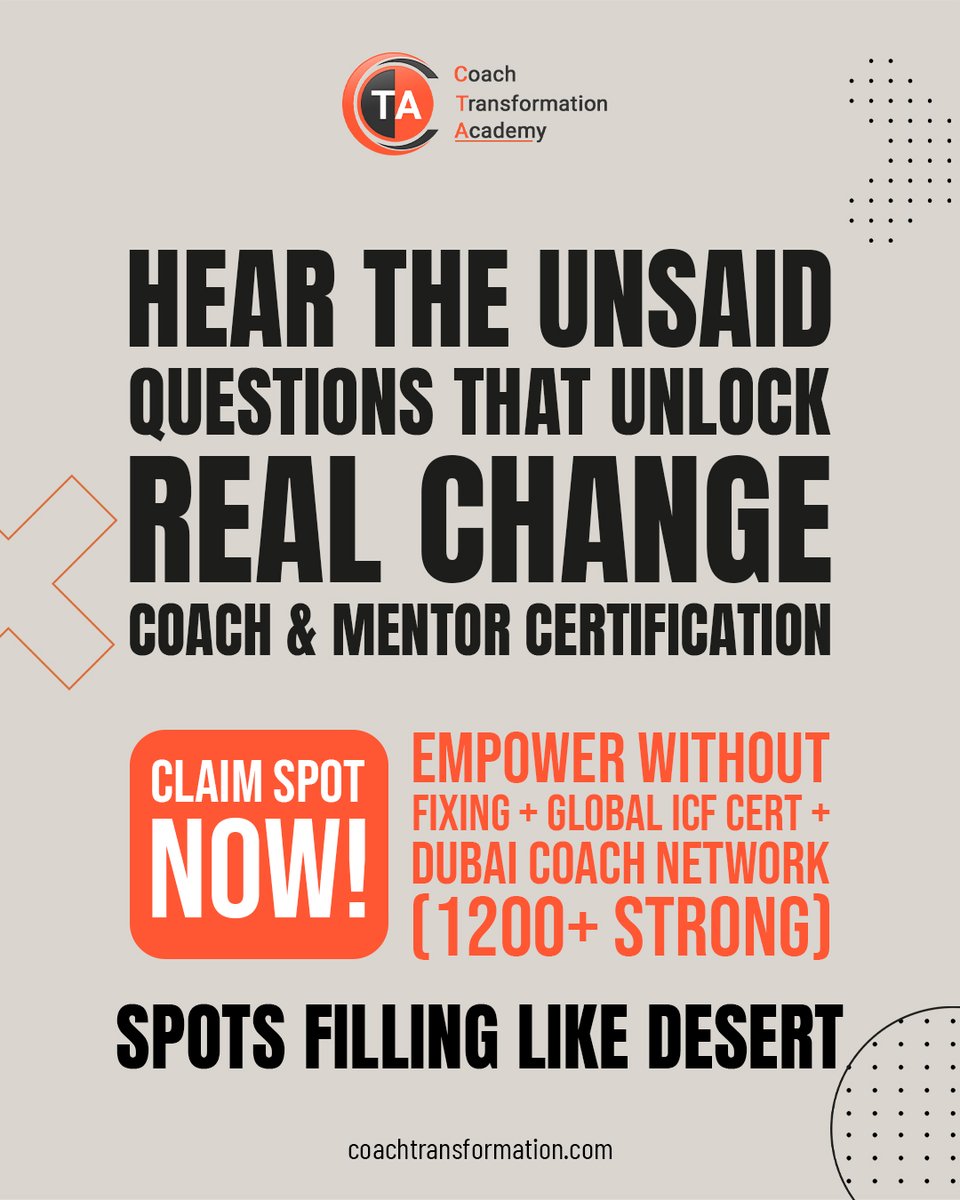 Coach Transformation Academy tweet media