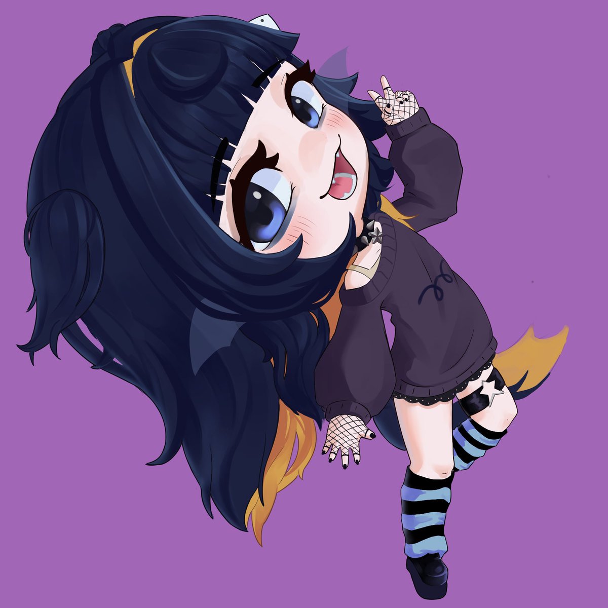 Fanart de CrayonVT del canal CrayonVT 🖍🐟
Es la primera vez que la dibujo así que espero no haberme pasado en alto algo ;w; 

Si ves esto Crayon, espero te guste 💖

#Dibuyon #Vtuber