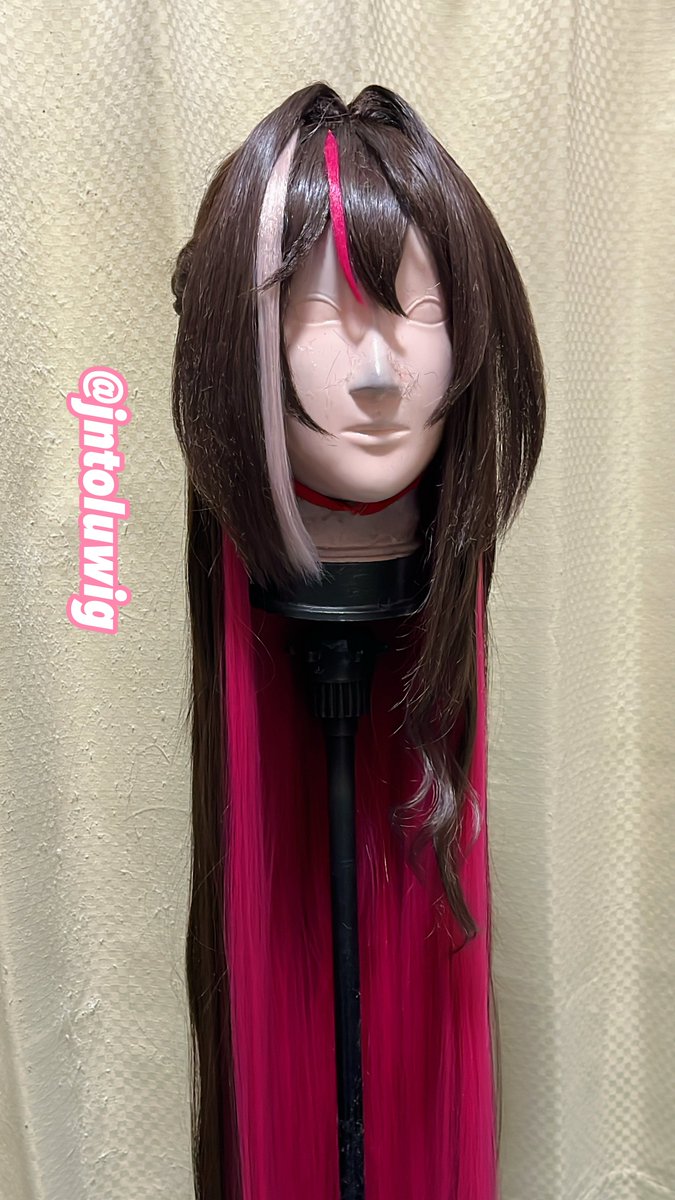 今回オーダーさせてもらったウィッグ⚒️全方位綺麗でかわいいのでみて