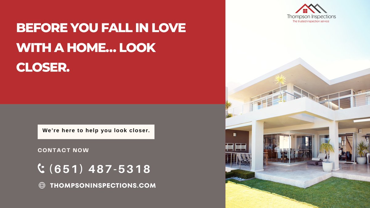 ThompsonInspect's tweet photo. We’re here to help you look closer. Call us: 651-487-5318 or visit 👉 https://t.co/2LyiwhGcBq https://t.co/SdtYyYWrdw