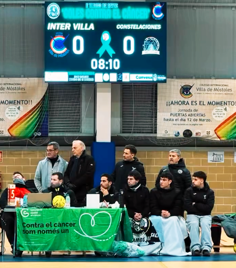 DOMINGOLM's tweet photo. El Colegio Internacional Villa de Móstoles, acogió el II Torneo de “Goles contra el Cáncer “ 
https://t.co/EAz8mzgtvn https://t.co/USE8NI5Zw4