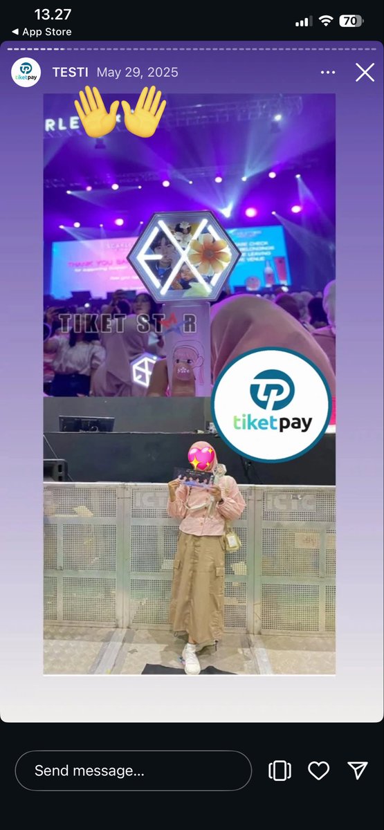 mozzarella_bb's tweet image. Halo teman-teman, aku mau klarifikasi sedikit terkait foto testimoni yang beredar di akun tiket.pay (IG). Di sana ada foto aku yang dipakai seolah-olah aku adalah customer yang sukses jastip di sana. Testi tersebut diposting akun tersebut pada tgl 29 Mei 2025.