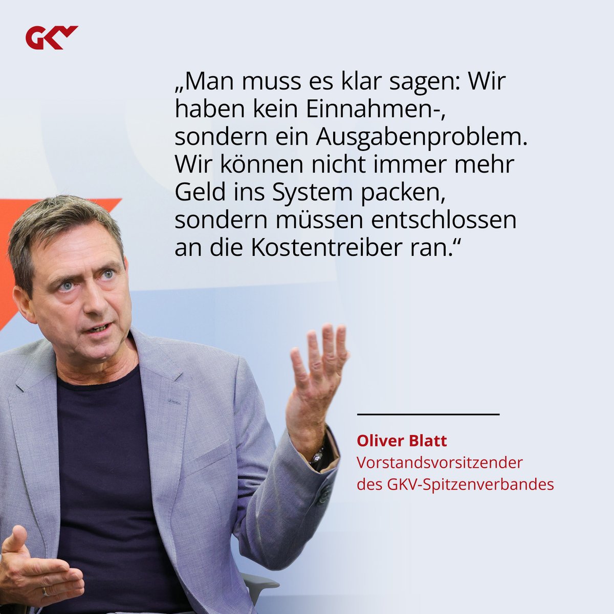 Über Absurditäten der Gesundheitspolitik, Zusatzbeiträge, Schnitzel und vieles mehr sprach Oliver Blatt mit den Funke-Medien: tinyurl.com/acjzru6r