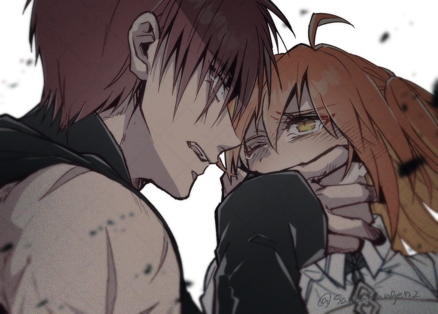 sankakangen2's tweet image. 治安が悪めの原ぐだ♀