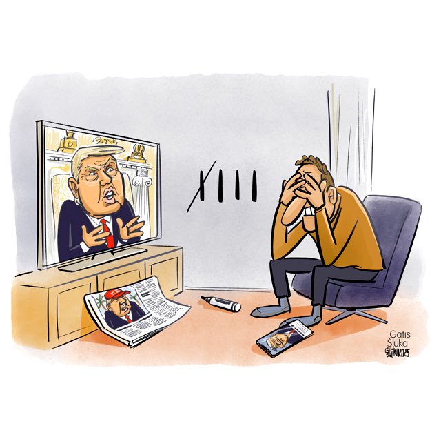 Aprit gads kopš otrreizējās Donalda Trampa stāšanās ASV 🇺🇸 prezidenta amatā. <a href="/lasilvportals/">LASI</a>