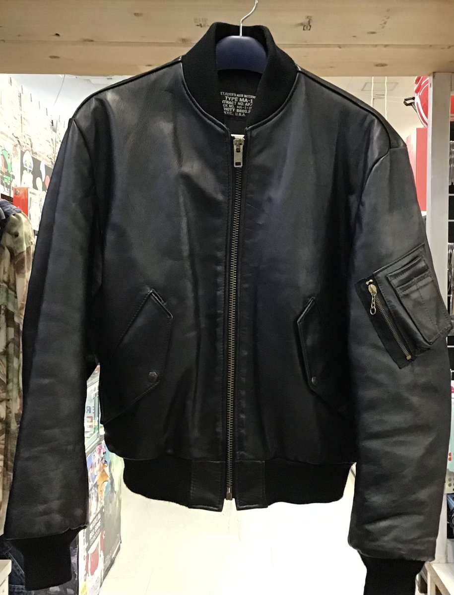 90s Schott ブラックレザージャケット ma1 90s Schott ブラックレザージャケット ma1 90s Schott ブラックレザー
