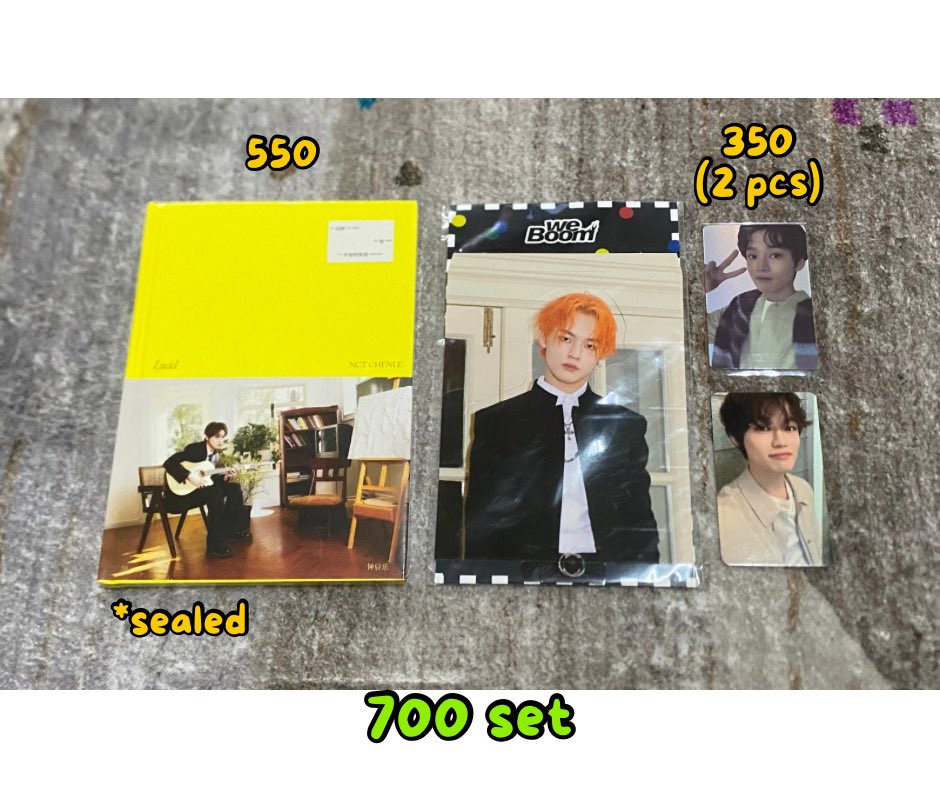 wts lfb ph | #leluna_sells

onhand - chenle 🐬
‼️ prio taking set

💵 dop - 50% dp - 24 hrs from oc, rb - 1 week

🏷️ nct dream album pc sealed lucid magazine arena homme+ moevir