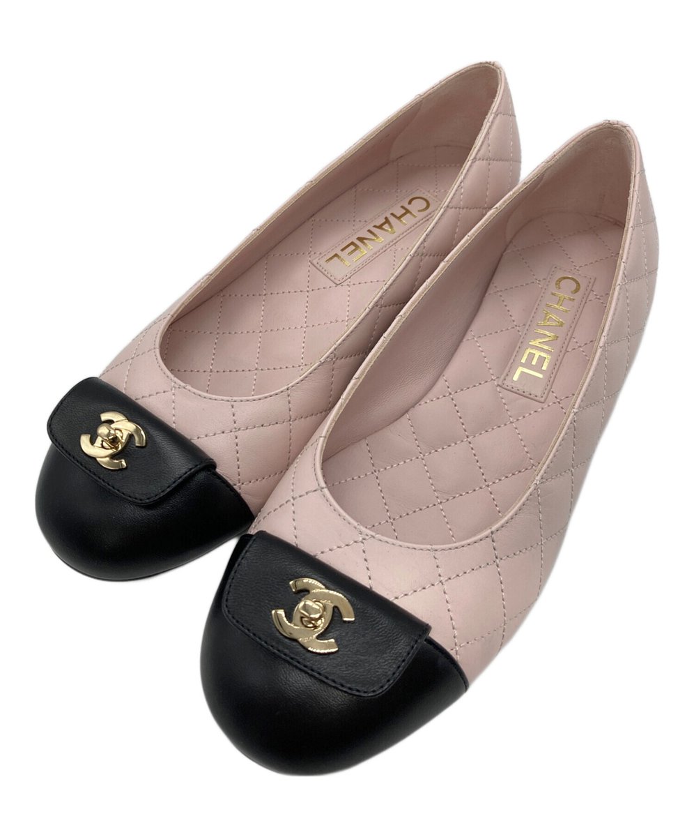 まとめ買い歓迎10%オフ！ CHANEL マトラッセ フラットシューズ CHANEL